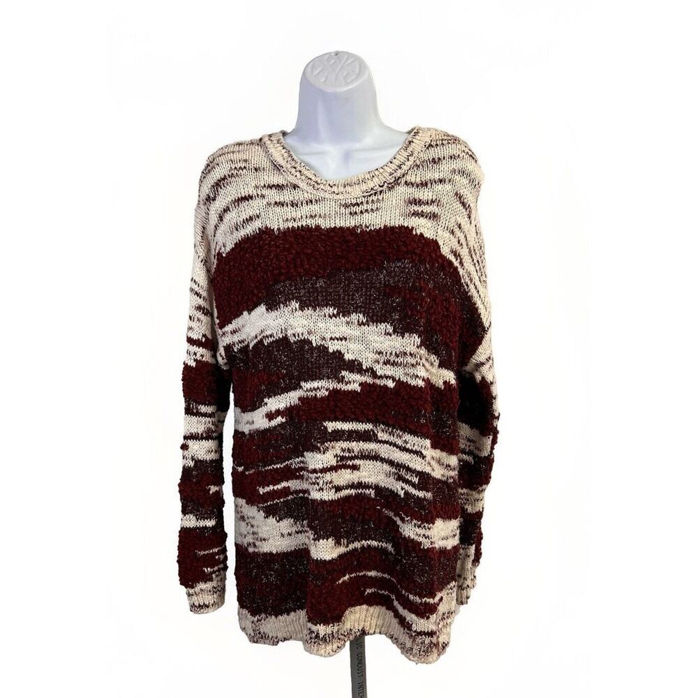 Mango Chunky Oversized Sweater Woman’s Size Large
